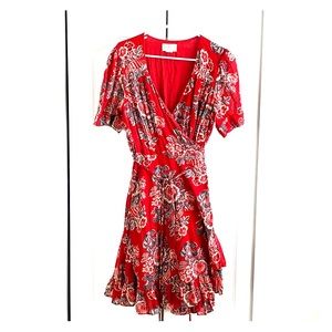 Denim & Supply Ralph Lauren Floral Wrap Dress